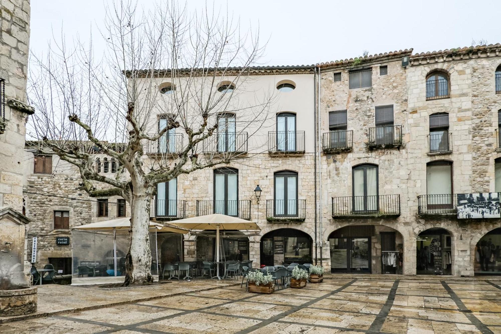 Can Cintet 1 Apartamento En La Plaza De Besalú Kültér fotó